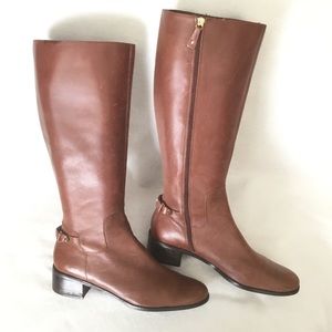Etienne Aigner E-Canter Leather Boots!